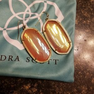 Kendra Scott Iridescent Tangerine Danielles